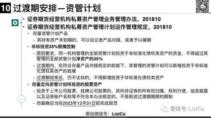 超级干货|一文说清大资管新规下的私募资管产品监管!
